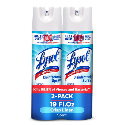 Lysol Disinfectant Spray Household Essential Cleaning Supplies Multi-Purpose Room Spray Antibacterial Sanitizer Spray