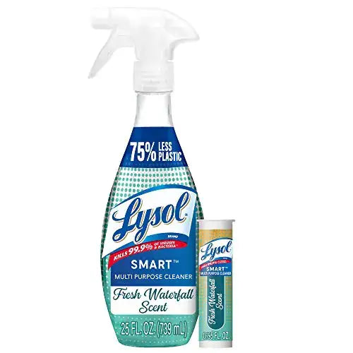 Lysol Smart Multi-Purpose Cleaner Fresh Waterfall Starter Kit 0.19500000000000001 Fl oz - Fresh Waterfall / 1 Count