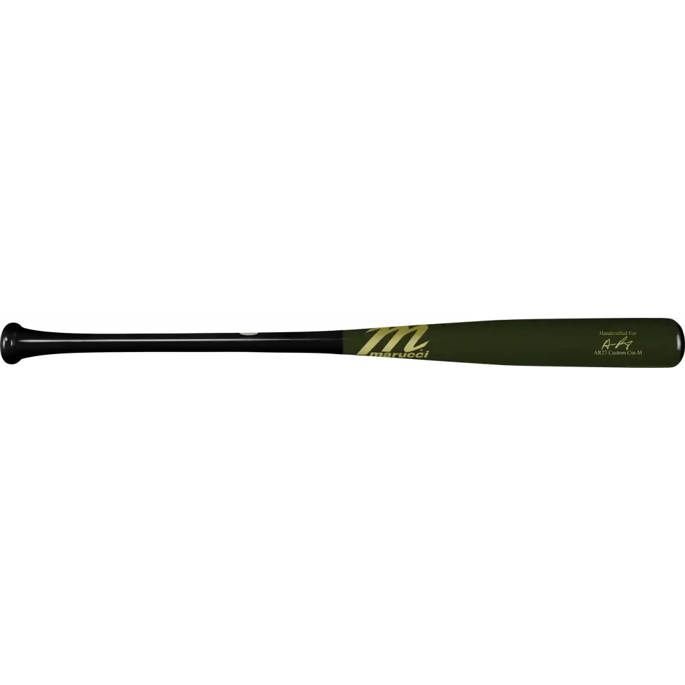 MARUCCI RILEY27 PRO Exclusive Black/Swamp Green Adult Maple Wood BAT 31’’ - BLACK/SWAMP GREEN / 31’’