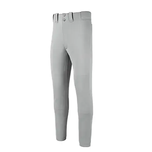 Mizuno boys Youth Select Baseball Pant Gray Small US - Gray / Small