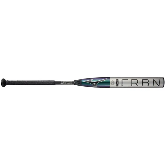 Mizuno F23-PWR CRBN (-10) Fastpitch Softball Bat 34 inches/24 oz - Silver/Diamond / 34’’/24 oz