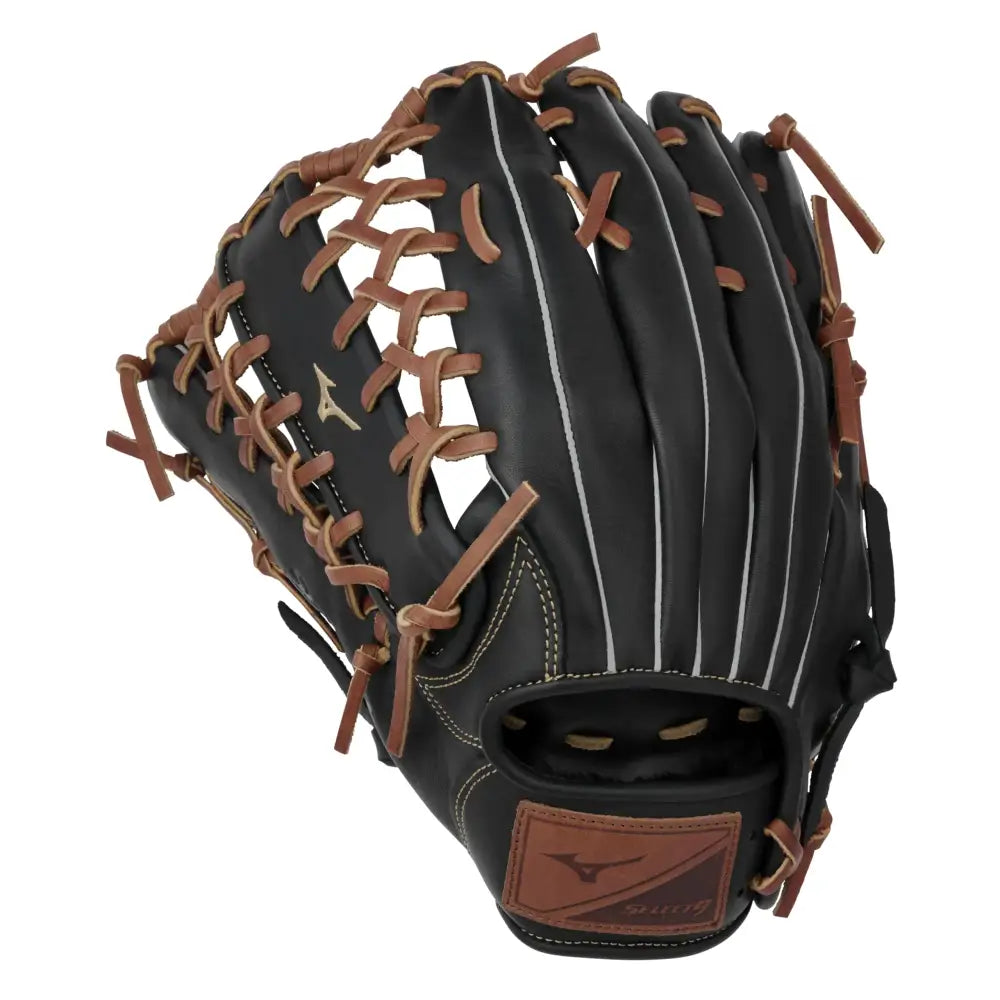 Mizuno GSN1250 Select 9 Outfield Baseball Glove 12.5’’ Left Hand Throw BLACK-BROWN - Left Hand Throw / 12.5’’