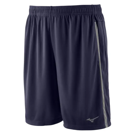 Mizuno Mens Standard Icon 8’’ Short Navy-Charcoal Medium - Navy-charcoal / Medium