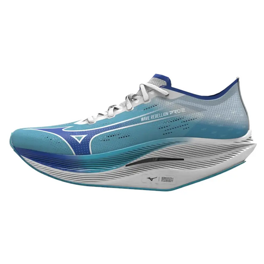 Mizuno Mens Wave Rebellion Pro 2 Running Shoe River Blu-Mugen Blu 9.5 - River Blu-mugen Blu / 9.5