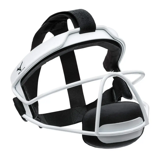 Mizuno Softball Fielders Face Mask White S/M - White / Small/Medium