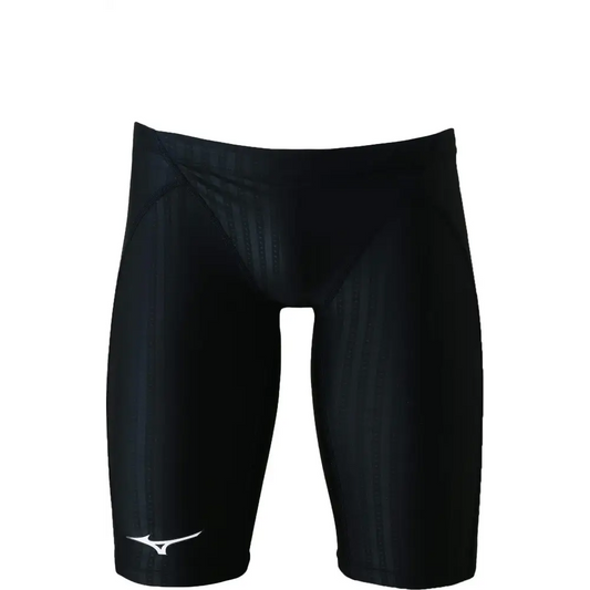 Mizuno Stream Ace Mens Jammer Swimsuit Black Size 34 - Men’s Stream Ace Jammer Swimsuit / Black / 34