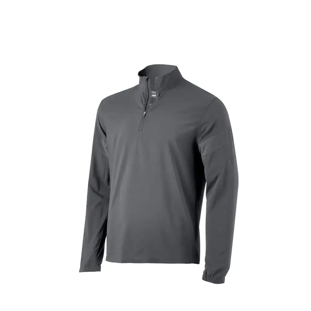 Mizuno Youth Long Sleeve Hitting Jacket Quiet Shade X-Large - Youth Long Sleeve Hitting Jacket / Quiet Shade / X-Large