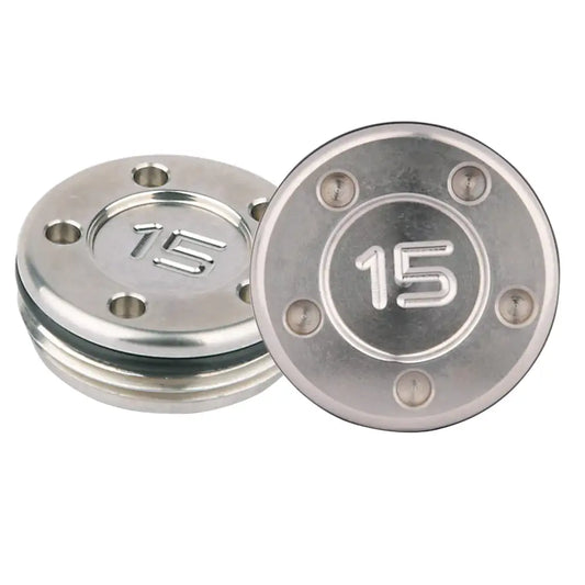 NA 2pcs Silver Number Golf Custom Weights for Titleist Scotty Cameron Newport Studio California Putters (2x15g) - 2x15g