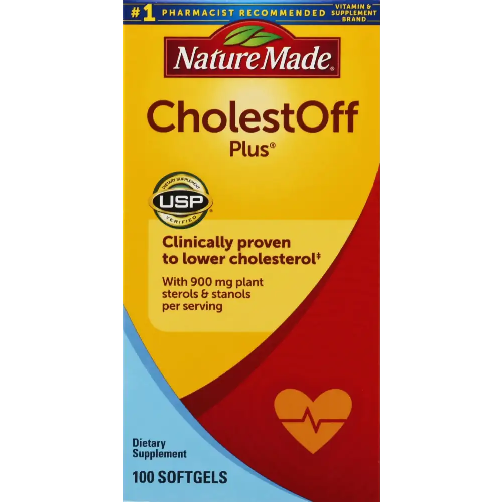 Nature Made CholestOff Plus Softgels 100 Count - n/a