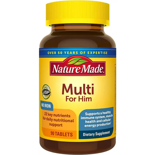 Nature Made Multi For Him 90 Tablets (Pack of 4) - 90 Count (Pack of 4)