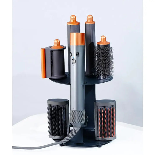 Nekuma Curling Iron Holder Attachments Compatible with Dyson Airwrap Organizer Stand on Desktop Hair Wrap Storage Rack