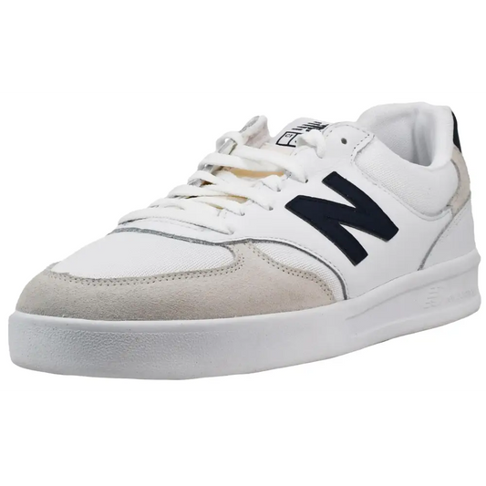 New Balance 300 Court White/Navy 4 EE - Wide - White/Navy / 4 Wide