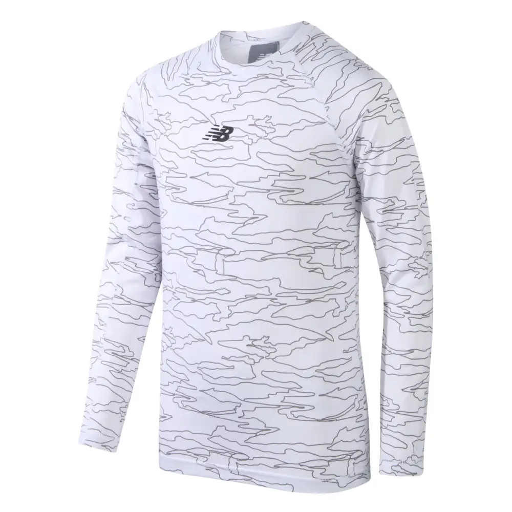 New Balance Boys Base Layer Top - Insulated Compression Long Sleeve Shirt - Active Base Layer Under Shirts for Boys