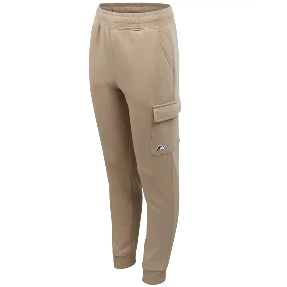 New Balance Boys Sweatpants - Soft Cotton Blend Active Performance Fleece Cargo Jogger Pants - Athletic Pants for Boys