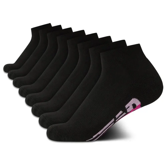 New Balance Girls Quarter Socks - 8 Pack Active Cushion Comfort Quarter Cut Ankle Socks - Athletic Socks for Girls