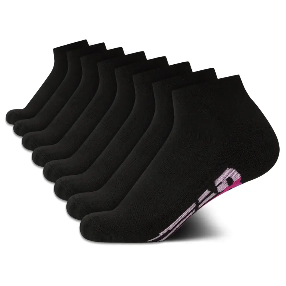 New Balance Girls Quarter Socks - 8 Pack Active Cushion Comfort Quarter Cut Ankle Socks - Athletic Socks for Girls