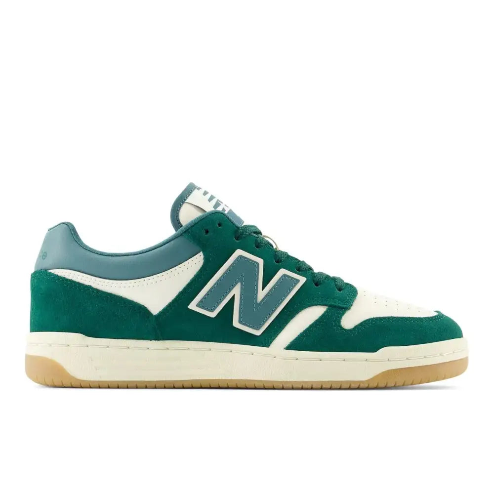 New Balance Mens 480 Sneakers Green/Beige 8 Medium US - Green/Beige / 8