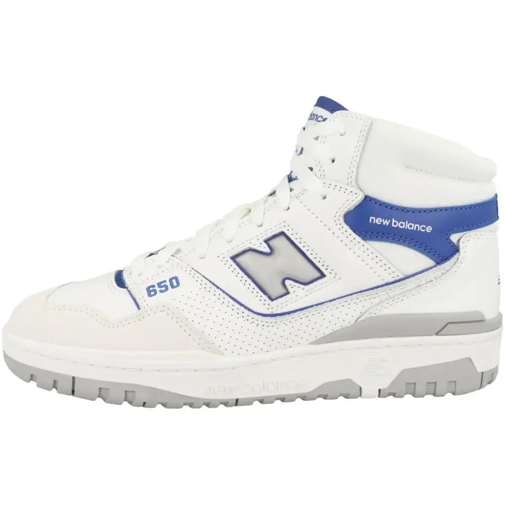 New Balance Mens 650R Sneakers Angora Pack - Marine Blue Size 10.5 White/Marine Blue/Angora - White/Marine Blue/Angora