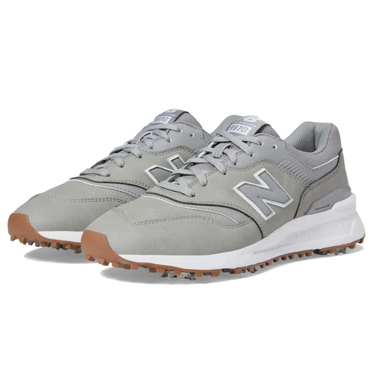 New Balance Mens 997 Golf Shoe Grey 14 X-Wide US - Grey / 14 X-Wide