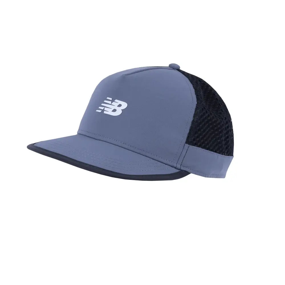 New Balance Mens and Womens Speed Run Trucker Hat One Size Gunmetal - Gunmetal / One Size