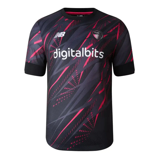 New Balance Mens AS Roma Short Sleeve Jersey 22 Third XX-Large - Third / 2023 / XX-Large