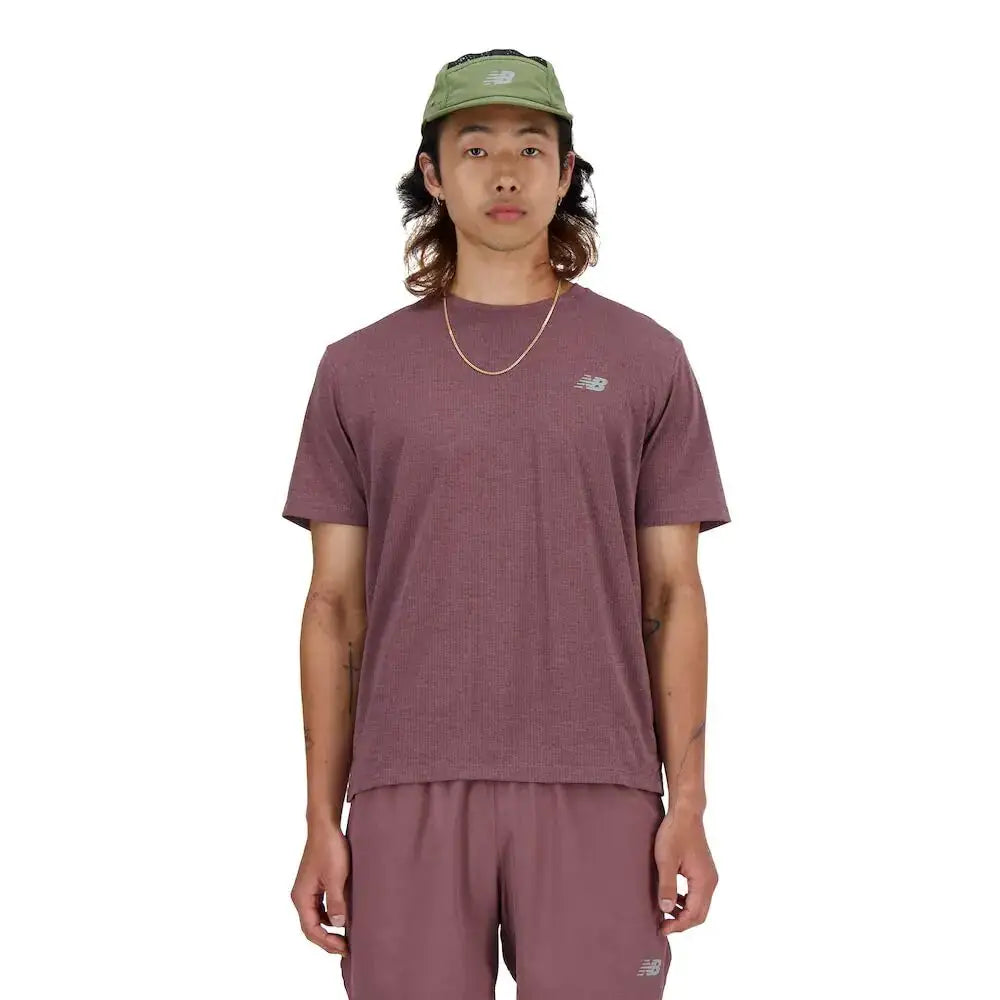 New Balance Mens Athletics T-Shirt Licorice Heather XX-Large - Licorice Heather / XX-Large