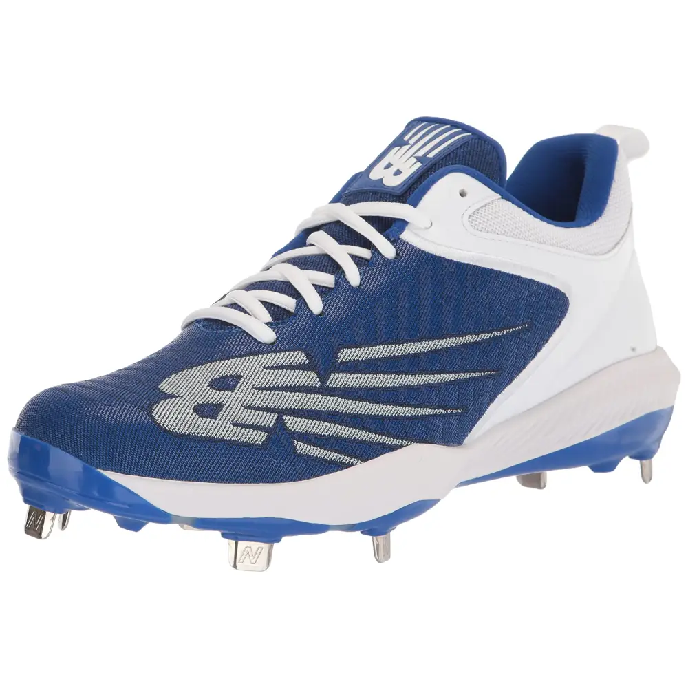 New Balance Mens FuelCell 4040 V6 Metal Baseball Shoe Team Royal/White 8.5 - Team Royal/White / 8.5