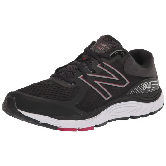 New Balance Mens M840 Version 5 Running Shoe Size: 9.5 Width: B Color: Black/Horizon - Black/Horizon / 9.5 Narrow