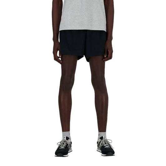 New Balance Mens Sport Essentials Mesh Short 5’’ Black Medium - Black / Medium