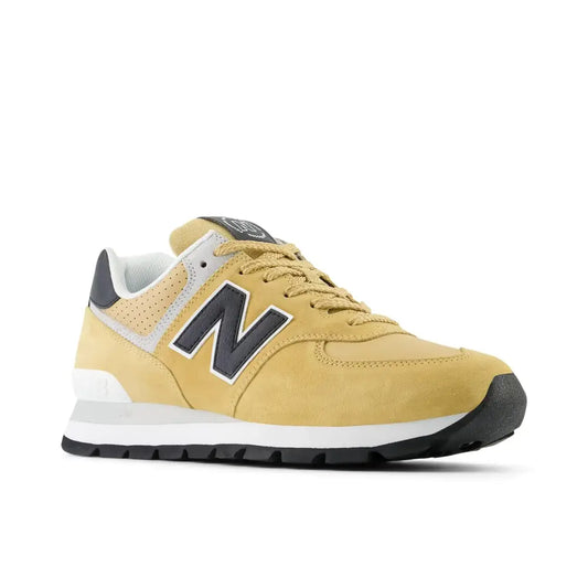 New Balance ML574 - Rugged Beige/Black 10 D (M) - Beige/Black / 10