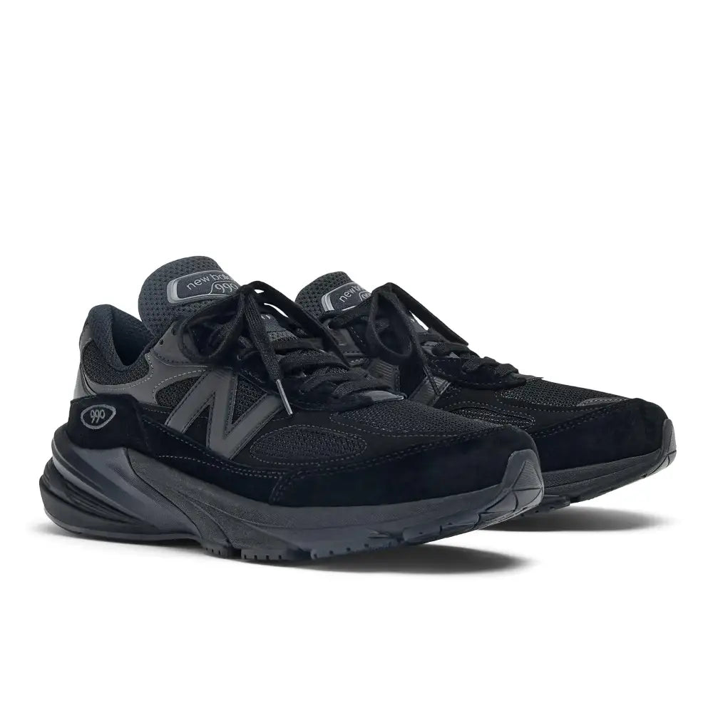 New Balance Unisex Made in USA 990v6 Sneaker Black/Black 7 XX-Wide US Men - Black/Black / 8.5 XX-Wide Women/7 XX-Wide