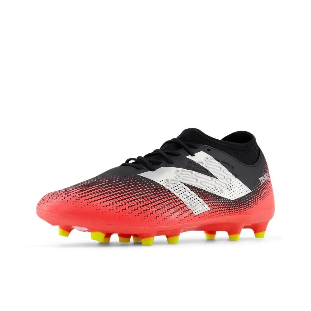 New Balance Unisex Tekela Magique FG V4+ Soccer Shoe Black/Energy Red/Hi-Lite 6 US Men - Black/Energy Red/Hi-lite / 7.5