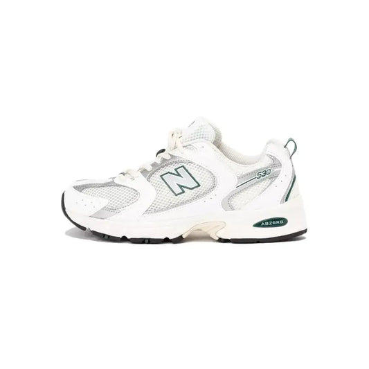 New Balance Womens 530 Sneakers White/White 7 Medium US - White/White / 7