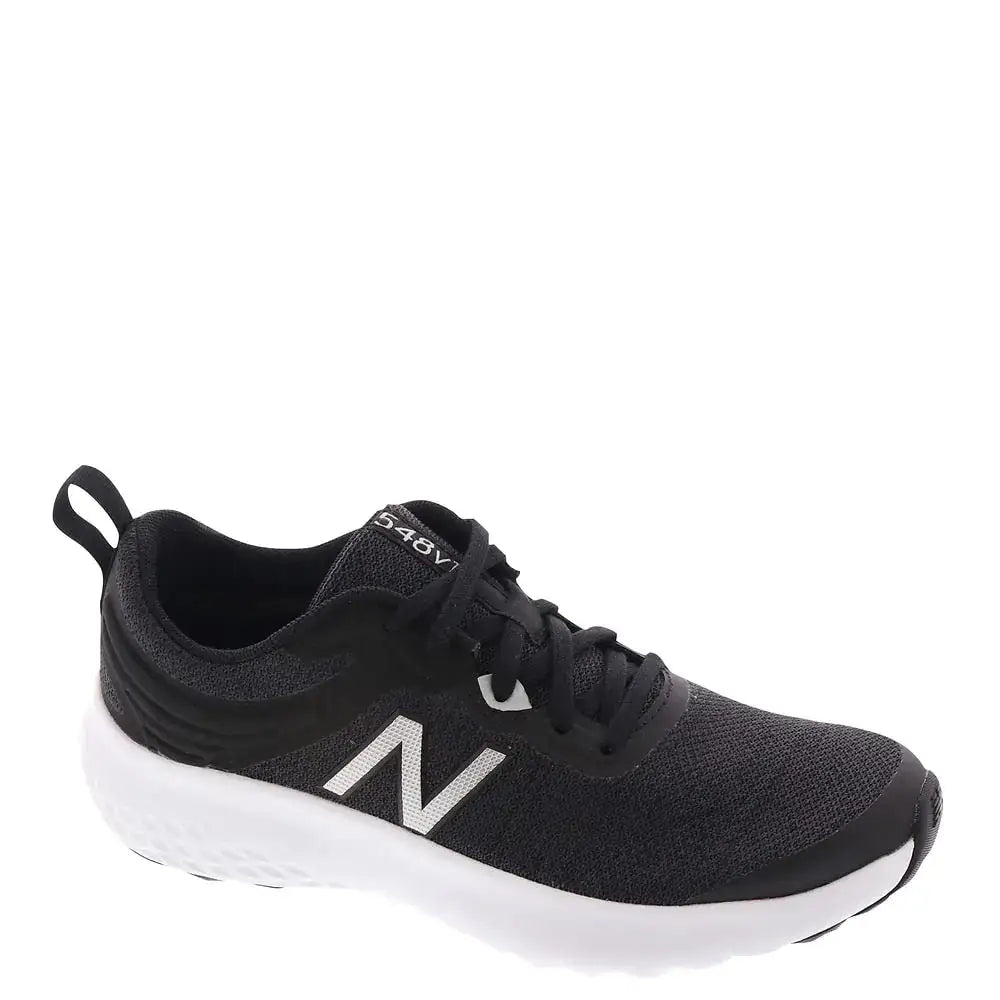 New Balance Womens 548 V1 Running Shoe Black/Light Silver Metallic 12 Wide - Black/Light Silver Metallic / 12 Wide
