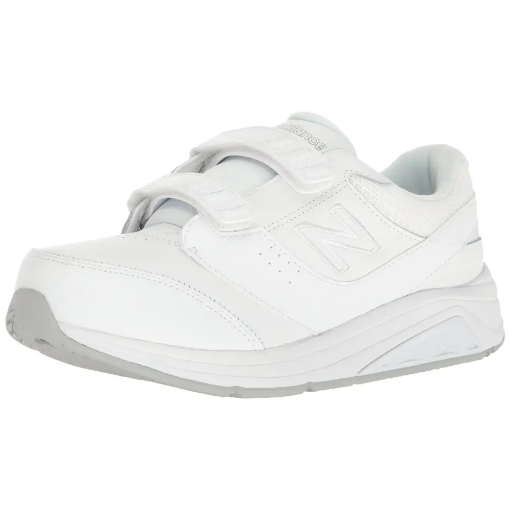 New Balance Womens 928 V3 Hook and Loop Walking Shoe White/White 6 X-Wide - White/White / 6 X-Wide