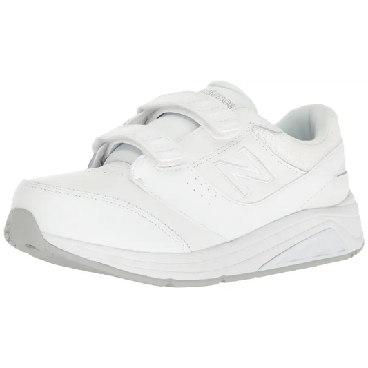 New Balance Womens 928 V3 Hook and Loop Walking Shoe White/White 6 X-Wide - White/White / 6 X-Wide