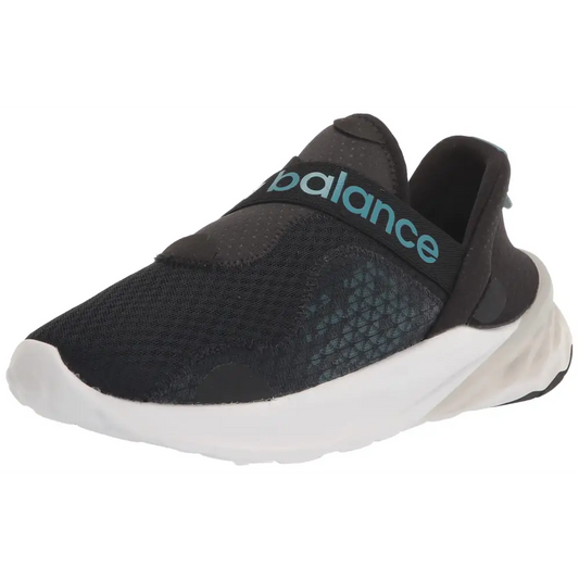 New Balance Womens Fresh Foam Roav RMX V1 Running Shoe Black/White 9 Wide - Black/White / 9 Wide