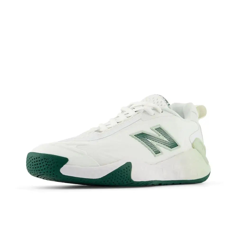New Balance Womens Fresh Foam X Ct-Rally Tennis Shoe White/Marsh Green 9 - White/Marsh Green / 9