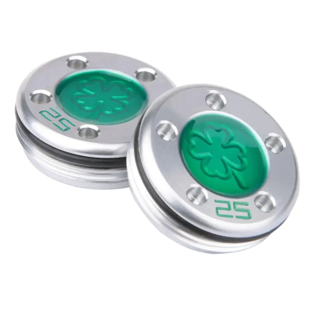 OGECLF 2pcs Green Lucky Clover Golf Weights for Titleist Scotty Cameron Newport Phantom Futura GoLo California Putters