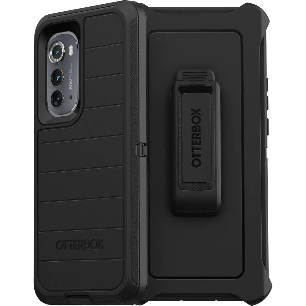 OtterBox DEFENDER SERIES Case for Motorola Edge (2022) - Black - n/a