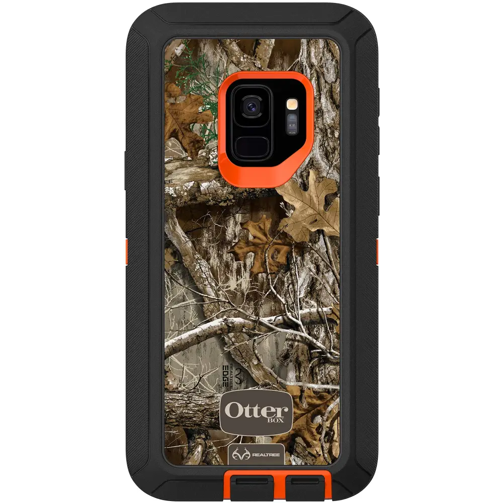 OtterBox Defender Series Case for Samsung Galaxy S9 (ONLY - NOT Plus) Case Only - Non-Retail Packaging - Realtree Blaze