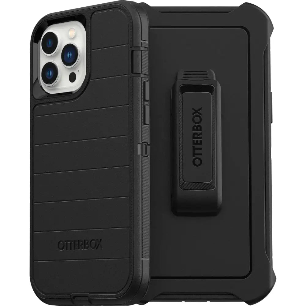 OtterBox Defender Series Case & Holster for Apple iPhone 12 Pro Max - Black - n/a