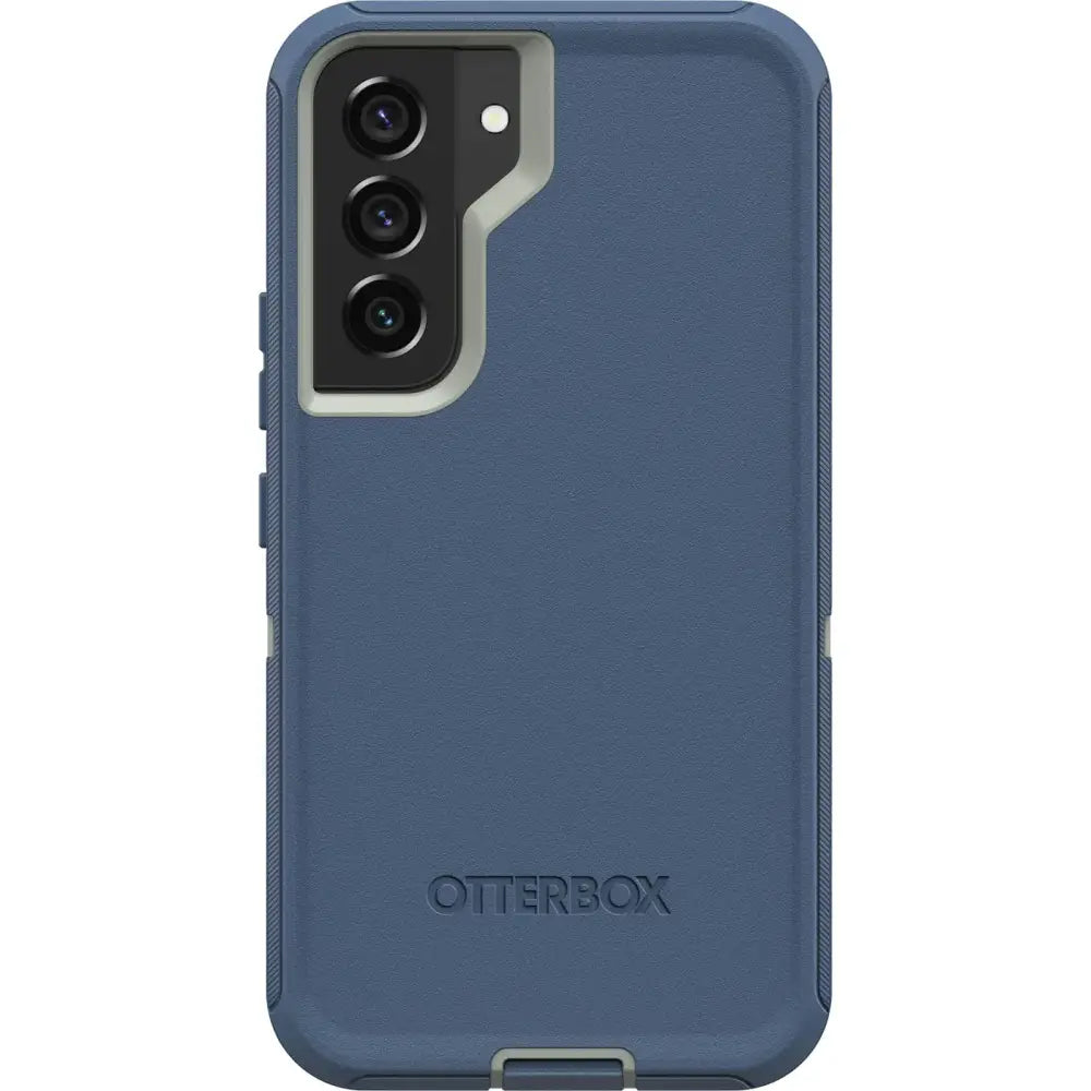 OtterBox Defender Series Screenless Edition Case for Galaxy S22 (Only) - Case Only - Non-Retail Packaging - Fort Blue