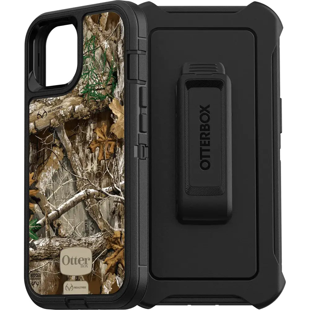 OtterBox Defender Series Series SCREENLESS Edition Case for iPhone 13 (ONLY) - Black/Realtree (CAMO) - RealTree