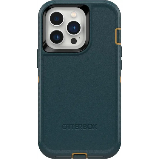 OtterBox iPhone 13 Pro (Only) - Defender Series Case - Hunter Green - Case Only - Rugged & Durable - with Port