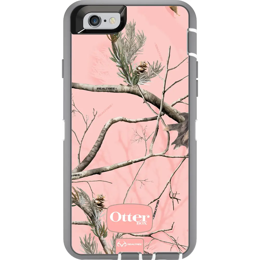 OTTERBOX iPhone 6 ONLY Case - DEFENDER SERIES Retail Packaging - Ap Pink (White/Gunmetal Grey Ap Pink) (4.7 inch) - n/a