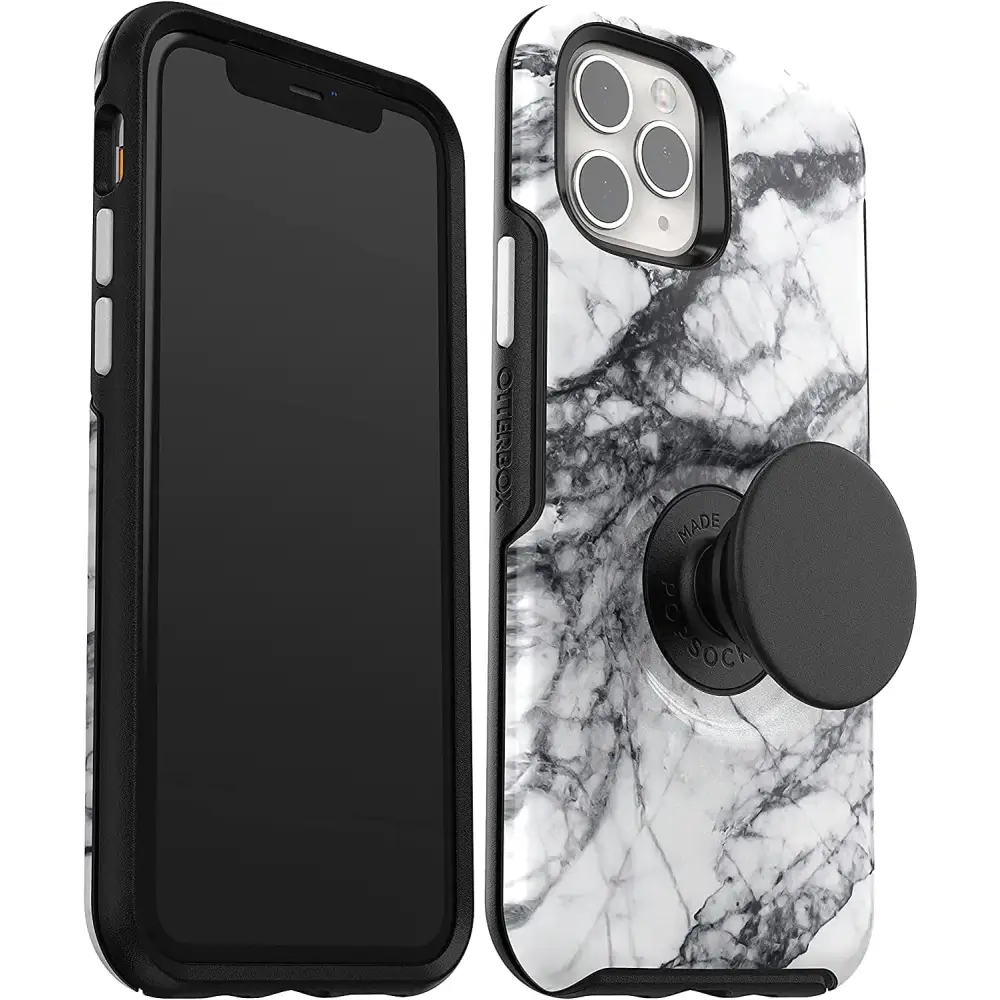 OtterBox Otter + POP Symmetry Series Case for iPhone 11 Pro - White Marble - n/a