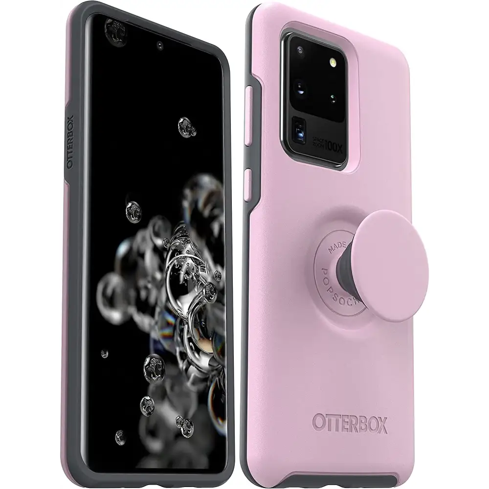 OtterBox + Pop Symmetry Series Case for Galaxy S20 Ultra (ONLY) Non-Retail Packaging – Mauvelous - n/a
