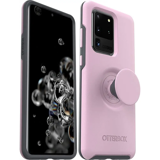 OtterBox + Pop Symmetry Series Case for Galaxy S20 Ultra (ONLY) Non-Retail Packaging – Mauvelous - n/a