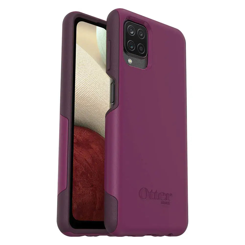 OtterBox Samsung Galaxy A12 Commuter Series Lite Case - Violet Way Slim & Tough Pocket-Friendly with Open Access
